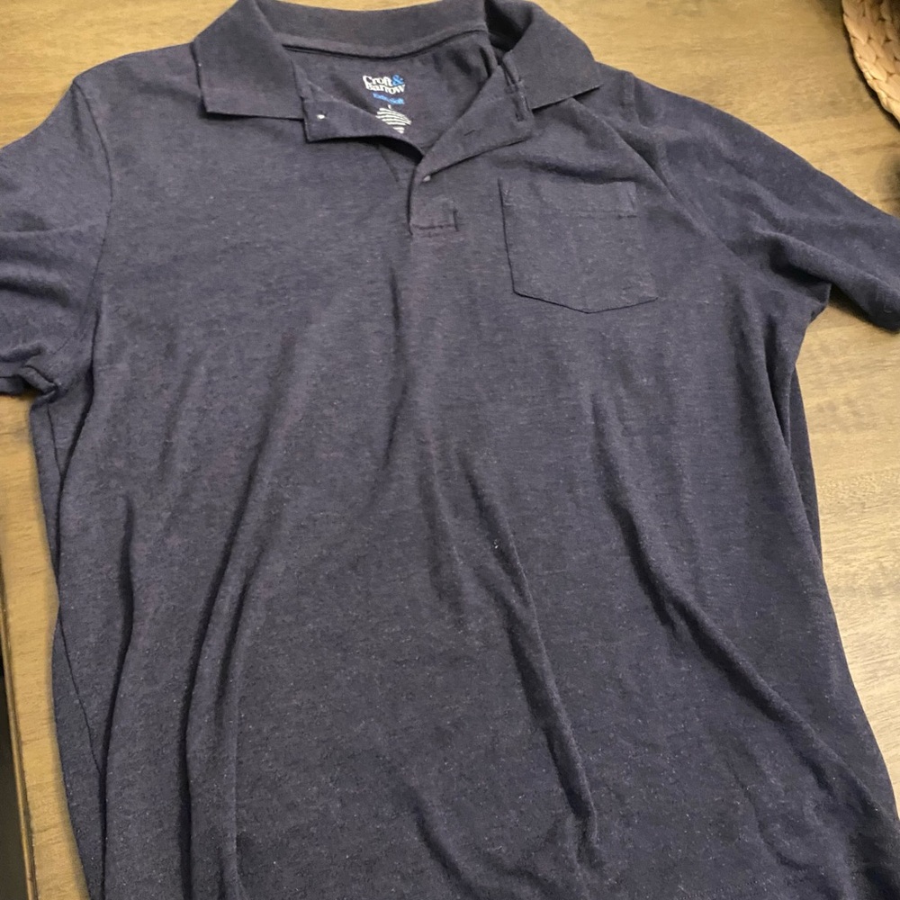 Croft & Barrow Dark Blue Polo Shirt